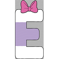 Cartoon letters-CL 128